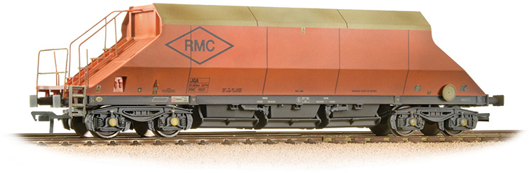Bachmann 37-326 British Rail JGA Bogie Hopper RMC Aggregates Orange & White RMC19241 Image