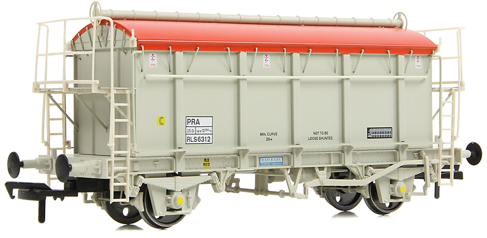 EFE Rail E87062 British Rail PRA China Clay Railease Grey & Red RLS6312 Image