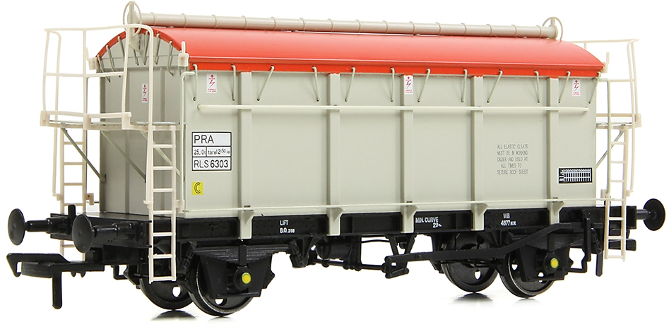 EFE Rail E87065 British Rail PRA China Clay Railease Grey & Red RLS6303 Image