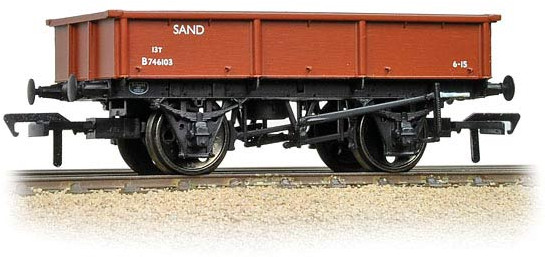 Bachmann 37-355C British Railways 13T Steel Sand 'Tippler' Wagon British Railways Bauxite B746426 Image