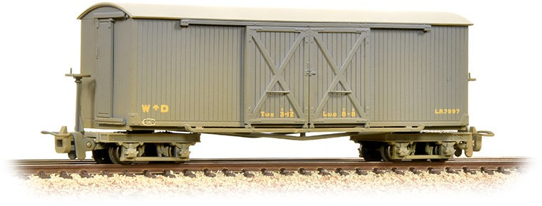 Bachmann 393-025 Covered Goods Wagon War Department Image