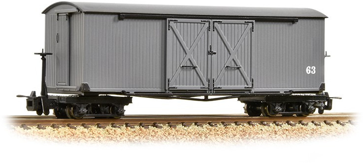 Bachmann 393-026 Covered Goods Wagon Nocton Estates Light Railway Image