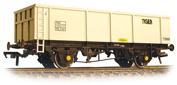 Bachmann 37-550A British Rail MKA (ex-POA) 46t Box Mineral Tiger Rail Limited Grey TRL5377 Image