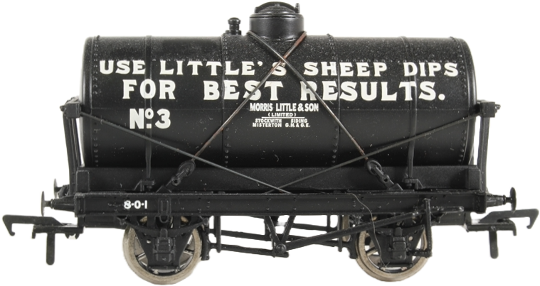 Bachmann 37-670Z British Railways 14T Tank Morris Little & Sons Limited Black 3 Image