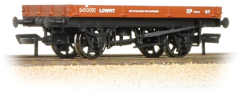 Bachmann 37-479A British Railways 1 Plank Wagon British Railways Bauxite B450092 Image