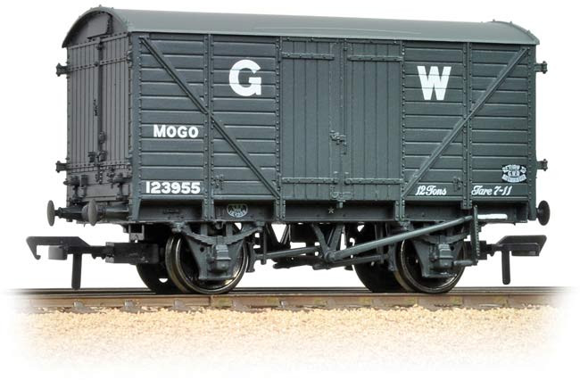 Bachmann 37-778C Great Western Railway 12T 'Mogo' Van Great Western Railway Dark Grey 105705 Image