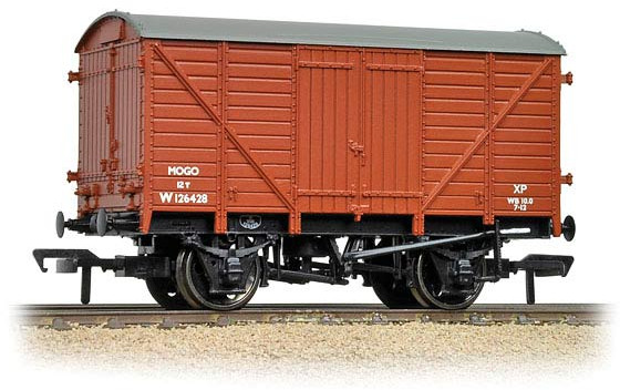 Bachmann 37-779B Great Western Railway 12T 'Mogo' Van British Railways Bauxite W126428 Image
