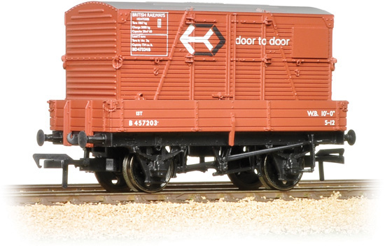 Bachmann 37-930A British Railways 3 Plank Wagon British Railways Bauxite B457203 Image
