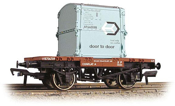 Bachmann 37-978 Conflat British Railways B734734 Image