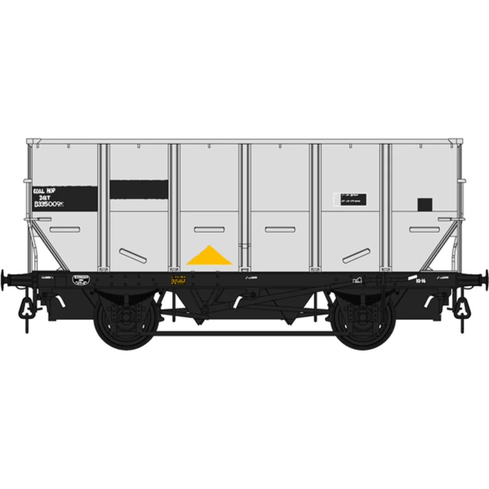 British Rail HUO '24.5t HOP24' Coal Hopper British Rail (Grey)