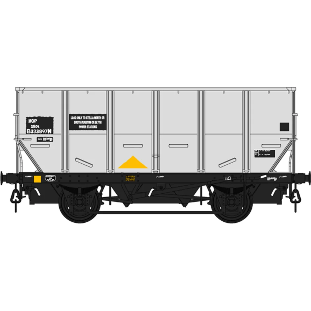 British Rail HUO '24.5t HOP24' Coal Hopper British Rail (Grey)