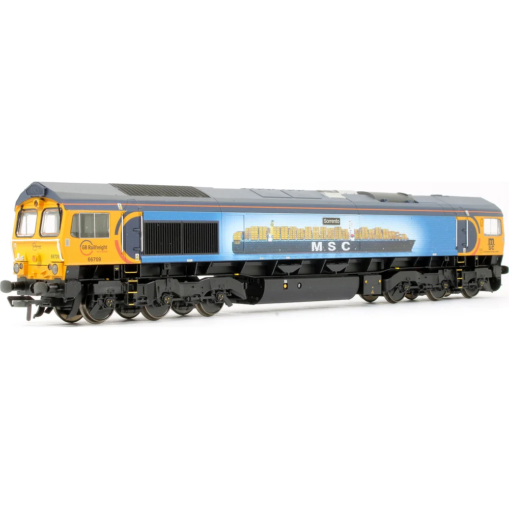 British Rail Class 66, GB Railfreight (Blue & Orange - MSC)