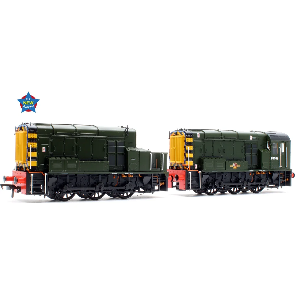 British Rail Class 13, British Railways (Green with Wasp Stripes)