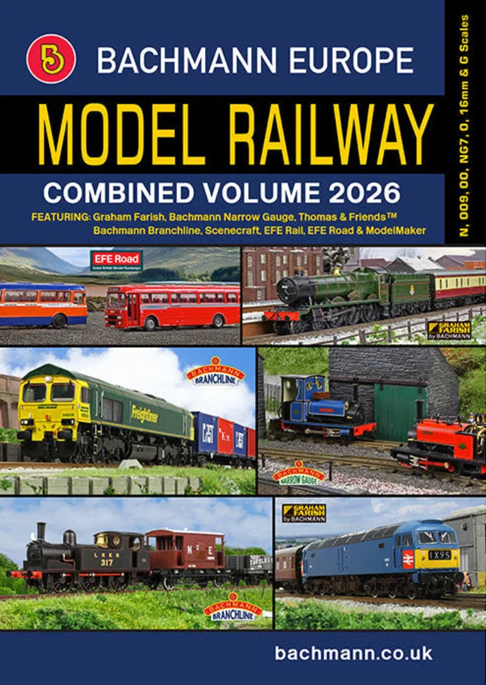 Front cover of Bachmann 36-2026 - Model Railway Combined Volume Catalogue 2026