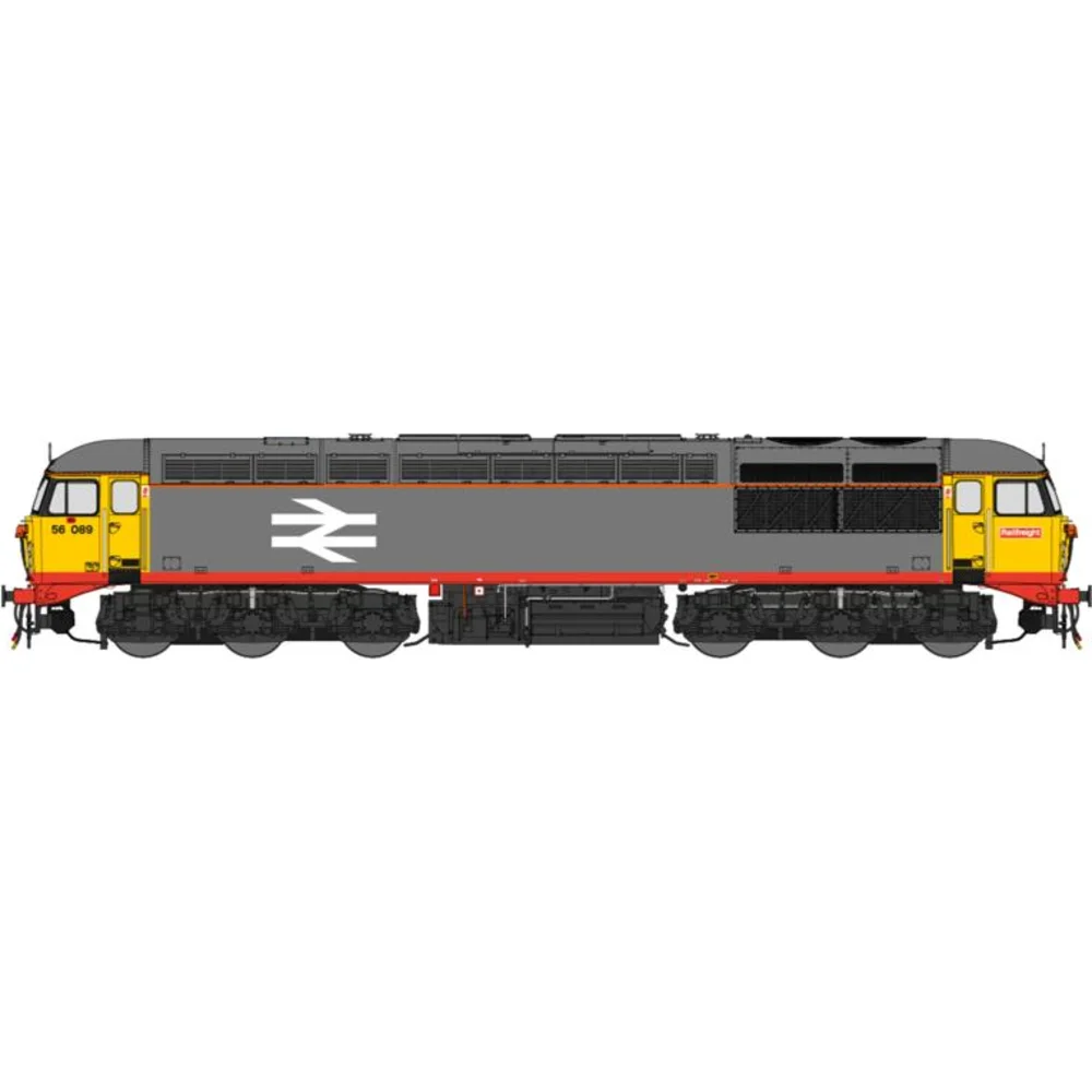 British Rail Class 56, British Rail (Railfreight Grey with Red Stripe)