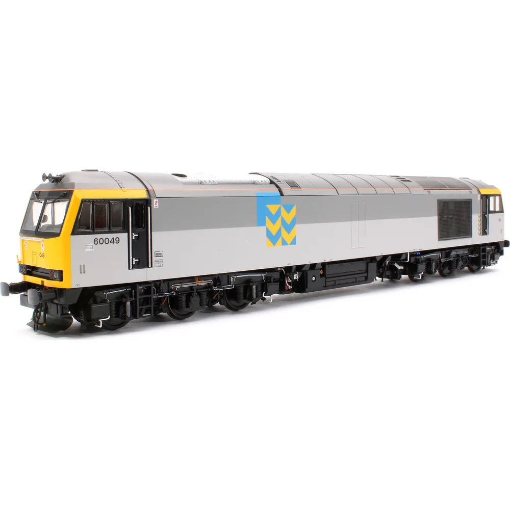 British Rail Class 60, British Rail (Railfreight Triple Grey - Metals)