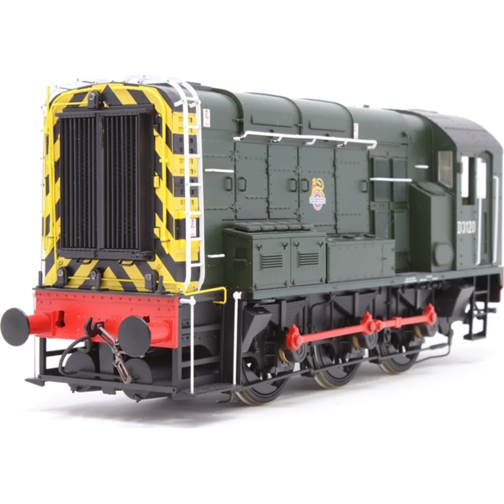 British Rail Class 08, British Railways (Green with Late Crest)