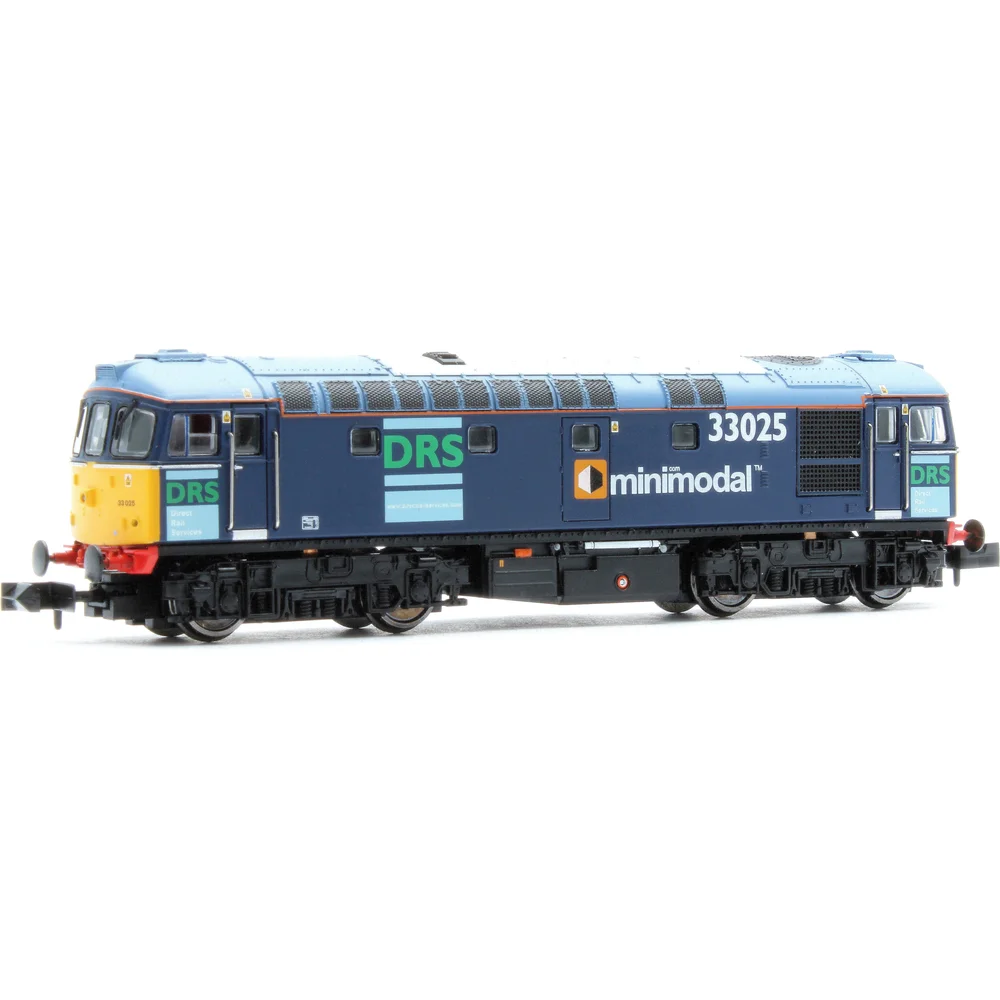 British Rail Class 33/0, Direct Rail Services (British Rail Blue - Minimodal)
