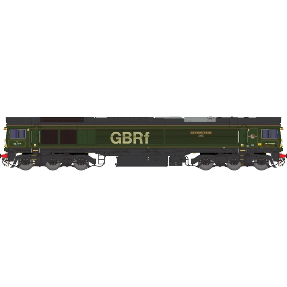British Rail Class 66, GB Railfreight (British Railways Lined Green with Late Crest)