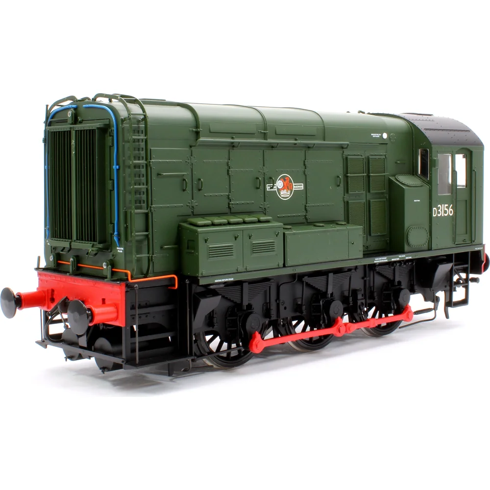 British Rail Class 08, British Railways (Green with Late Crest)