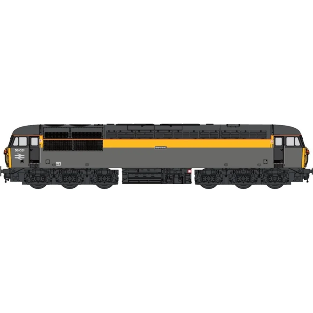 British Rail Class 56, British Rail (Engineers Grey & Yellow)