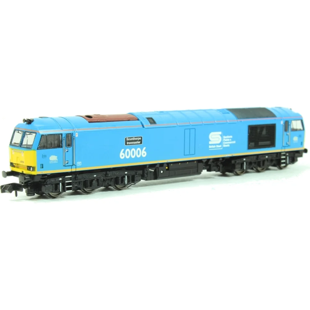 British Rail Class 60, English, Welsh & Scottish Railway (British Steel Blue)