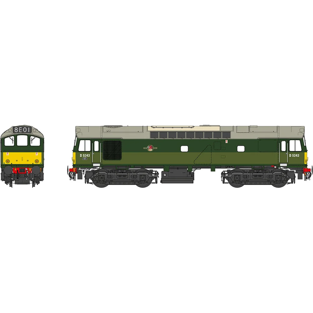 British Rail Class 25, British Railways (Green)