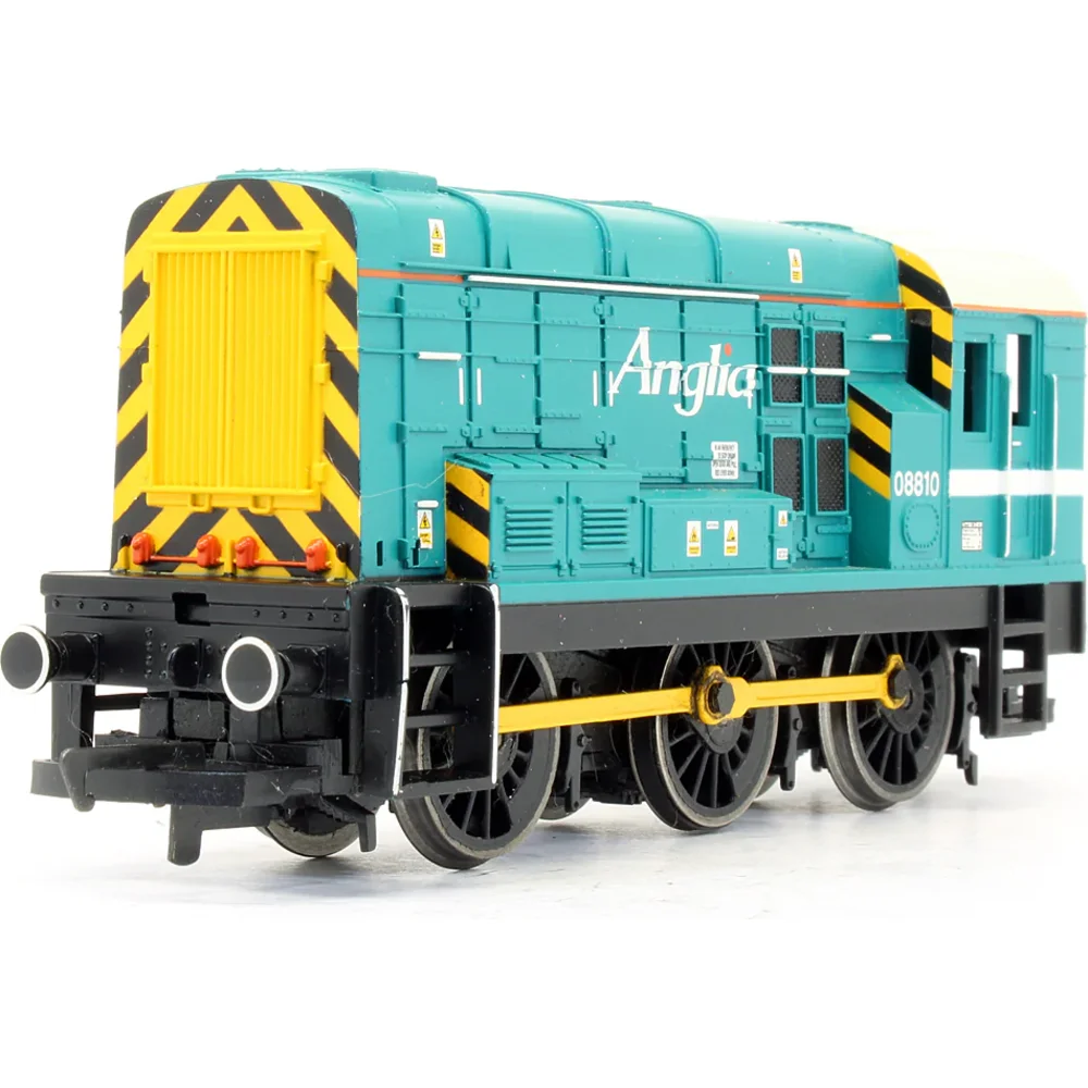 British Rail Class 08, Anglia Railways (Turquoise)
