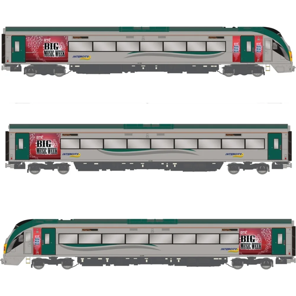 Iarnród Éireann 22000 Class InterCity Railcar, Iarnród Éireann (Silver - RTE Music Week)
