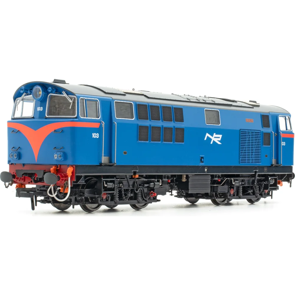 Northern Ireland Railways 101 Class, Northern Ireland Railways (Blue - Red Arc)