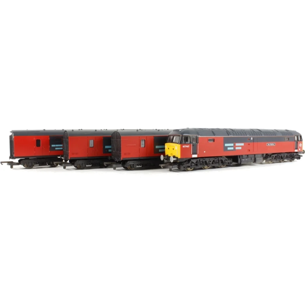British Rail Class 47, British Rail (Rail Express Systems Red & Graphite Grey)