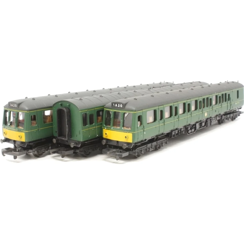 British Rail Class 117, British Railways (Green with Small Yellow Panels)