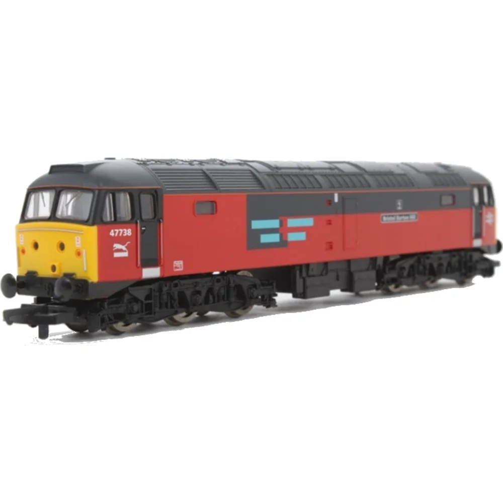 British Rail Class 47, British Rail (Rail Express Systems Red & Graphite Grey)