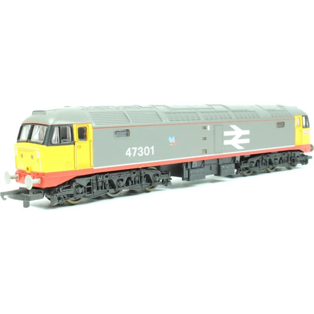 British Rail Class 47, British Rail (Railfreight Grey with Red Stripe)