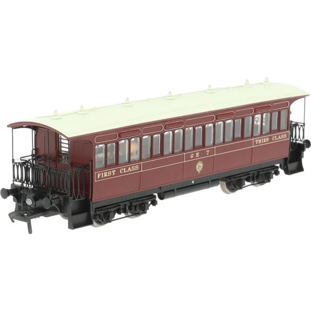 Photograph of GER Wisbech & Upwell Tramway Bogie Tramcars — Britain's Most Distinctive Coaching Stock