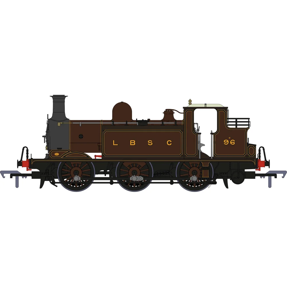 London, Brighton & South Coast Railway E1, London, Brighton & South Coast Railway (Marsh Brown)
