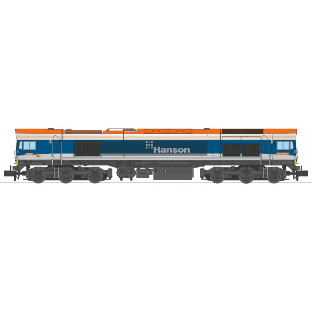 Revolution Trains RT-N59-HN-101DCC — Illustration Side Elevation by Revolution Trains