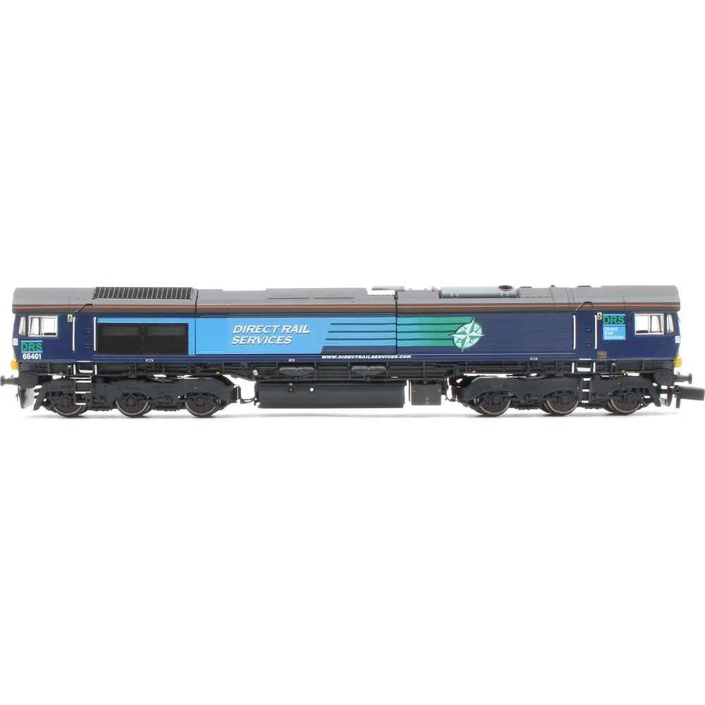 Revolution Trains RT-N66-DRC-401DCC — Side Elevation Left Direction by Revolution Trains