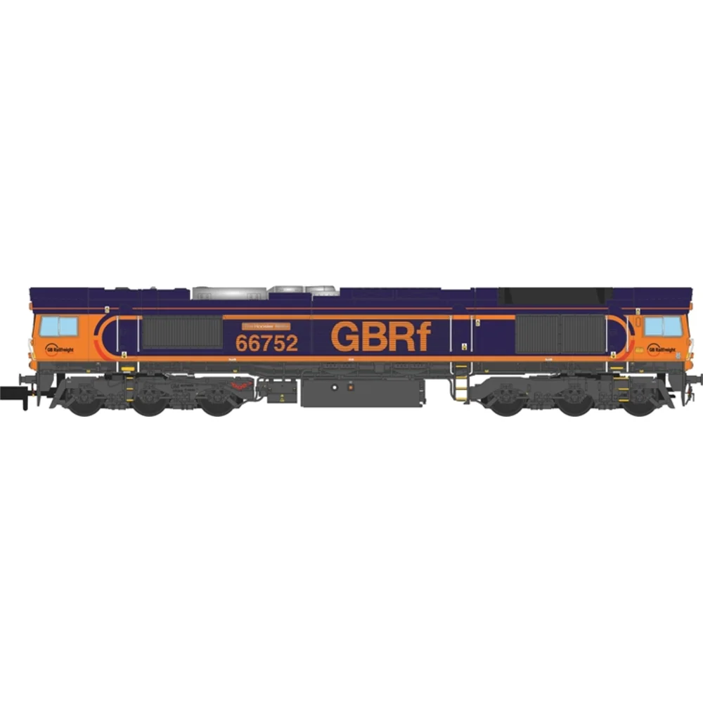 Revolution Trains RT-N66-GBE-752DCC — Illustration Side Elevation by Revolution Trains