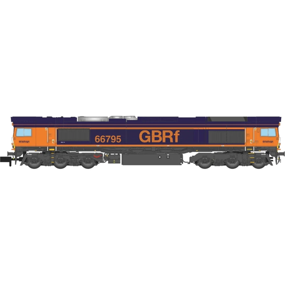 Revolution Trains RT-N66-GBS-795 — Illustration Side Elevation by Revolution Trains