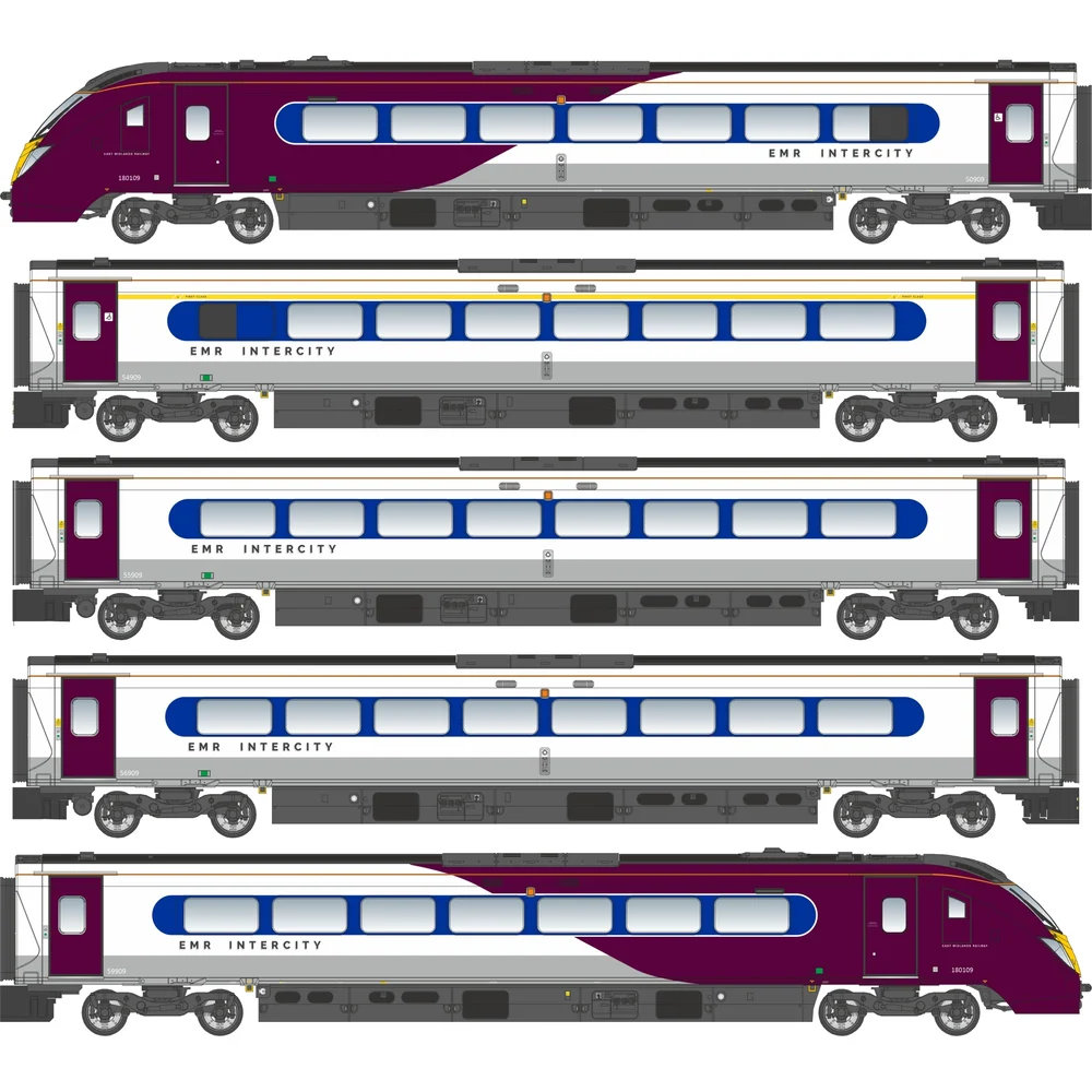 British Rail Class 180, East Midlands Railway (Intercity)